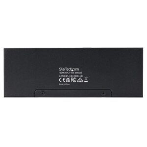 StarTech.com Splitter Divisor HDMI de 4 Puertos, Vídeo HDMI 2.0 de 4K a 60Hz, Multiplicador HDMI 4K con Escalador incorporado, HDMI de 1 Entrada y 4 Salidas, Audio 3,5 mm StarTech.com Splitter Divisor HDMI de 4 Puertos, Vídeo HDMI 2.0 de 4K a 60Hz, Multiplicador HDMI 4K con Escalador incorporado, HDMI de 1 Entrada y 4 Salidas, Audio 3,5 mm