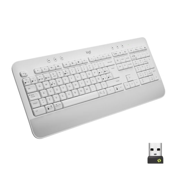 Reacondicionado | Logitech Signature K650 teclado Bluetooth QWERTY Español Blanco