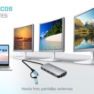 i-tec USB 3.0 USB-C/Thunderbolt 3x Display Metal Nano Dock with LAN + Power Delivery 100 W i-tec USB 3.0 USB-C/Thunderbolt 3x Display Metal Nano Dock with LAN + Power Delivery 100 W