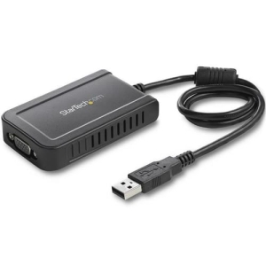 StarTech.com Adaptador de Vídeo Externo USB a VGA – Tarjeta Gráfica Externa Cable – 1920×1200