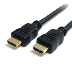 StarTech.com Cable de 1m HDMI – Cable HDMI de Alta Velocidad con Ethernet 4K – HDMI UHD 4K 30Hz – Ancho de Banda de 10,2Gbps – Cable de Vídeo HDMI 1.4 Macho a Macho 28AWG – HDCP 1.4 – Negro