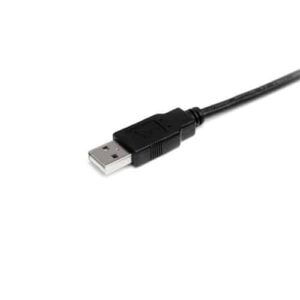 StarTech.com Cable de 2m USB 2.0 Alta Velocidad Macho a Macho USB A – Negro