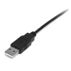 StarTech.com Cable USB de 1m para Cámara – 1x USB A Macho – 1x Mini USB B Macho – Adaptador Negro