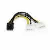 StarTech.com Cable de 15cm Adaptador de Alimentación de LP4 a PCI Express PCIe de 8 Pines para Tarjeta Gráfica StarTech.com Cable de 15cm Adaptador de Alimentación de LP4 a PCI Express PCIe de 8 Pines para Tarjeta Gráfica