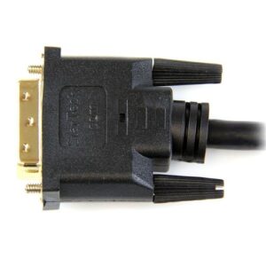 StarTech.com Cable HDMI a DVI 1m – DVI-D Macho – HDMI Macho – Adaptador – Negro