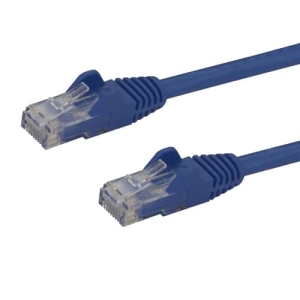 StarTech.com Cable de Red Ethernet Snagless Sin Enganches Cat 6 Cat6 Gigabit 1m – Azul