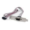 StarTech.com Adaptador de 0.4m Header Cabezal Bracket Serie Serial DB9 RS232 a IDC 10 Pines Placa Base Perfil Bajo StarTech.com Adaptador de 0.4m Header Cabezal Bracket Serie Serial DB9 RS232 a IDC 10 Pines Placa Base Perfil Bajo