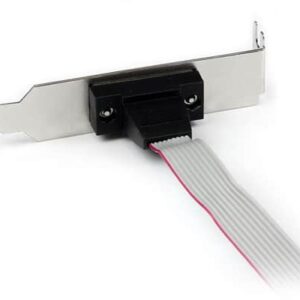 StarTech.com Adaptador de 0.4m Header Cabezal Bracket Serie Serial DB9 RS232 a IDC 10 Pines Placa Base Perfil Bajo StarTech.com Adaptador de 0.4m Header Cabezal Bracket Serie Serial DB9 RS232 a IDC 10 Pines Placa Base Perfil Bajo