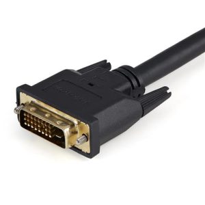 StarTech.com Cable Duplicador Divisor de Vídeo DVI-D de 2 Puertos Salidas Compacto – Bifurcador