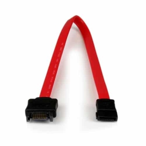 StarTech.com Cable de Extensión Alargador Datos SATA de 30cm – Serial ATA III 6Gbps – Rojo