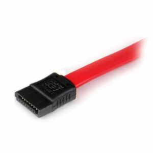StarTech.com Cable de Extensión Alargador Datos SATA de 30cm - Serial ATA III 6Gbps - Rojo StarTech.com Cable de Extensión Alargador Datos SATA de 30cm – Serial ATA III 6Gbps – Rojo