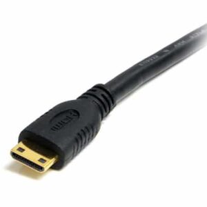 StarTech.com Cable HDMI de alta velocidad con Ethernet 2m – HDMI a Mini HDMI – Macho a Macho