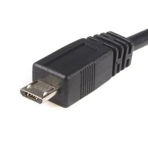StarTech.com Cable 3m Micro USB B a USB A Cargador para Teléfono Móvil Datos USB 2.0 – Macho a Macho – Negro