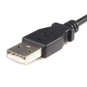StarTech.com Cable 3m Micro USB B a USB A Cargador para Teléfono Móvil Datos USB 2.0 – Macho a Macho – Negro