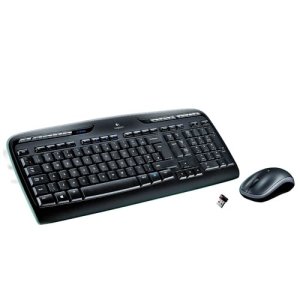 Logitech Wireless Combo MK330 teclado Ratón incluido USB QWERTY Español Negro