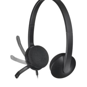 Logitech Usb H340 Auriculares Alámbrico Diadema Oficina/Centro de llamadas USB tipo A Negro Logitech Usb H340 Auriculares Alámbrico Diadema Oficina/Centro de llamadas USB tipo A Negro