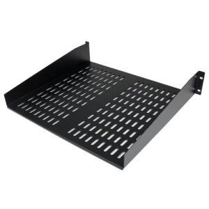 StarTech.com Estante Bandeja Ventilado Cantilever para Armario Rack de Servidores 2U Profundidad Fija – 22kg