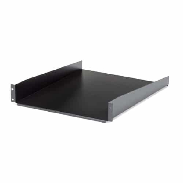 StarTech.com Estante Bandeja para Armario Rack Universal de Servidores 2U 22in Profundidad Fija – 22kg