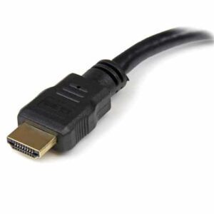 StarTech.com Adaptador de 20cm HDMI a DVI – DVI-D Hembra – HDMI Macho – Cable Conversor de Vídeo – Negro