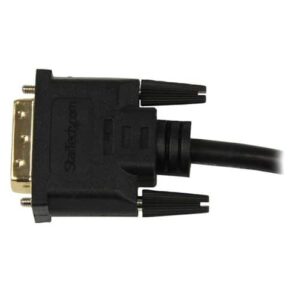 StarTech.com Adaptador de 20cm HDMI a DVI – DVI-D Macho – HDMI Hembra – Cable Conversor de Vídeo – Negro