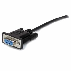 StarTech.com Cable 3m Extensión Directo Straight Through Serie Serial RS232 Vídeo EGA DB9 Macho a Hembra