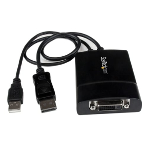 StarTech.com Adaptador de Vídeo DisplayPort a DVI - Conversor DP++ - Doble Enlace - Activo