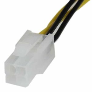 StarTech.com Cable 20cm Extensión Alargador Alimentación Corriente Placa Base ATX12V 4 Pines P4 - Macho a Hembra StarTech.com Cable 20cm Extensión Alargador Alimentación Corriente Placa Base ATX12V 4 Pines P4 – Macho a Hembra