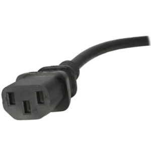 StarTech.com Cable de 3m de Alimentación de Ordenador, 18AWG, BS 1363 a C13, 10A 250V, Cable de Alimentación de Repuesto, Cable de TV/Monitor, Adaptador de Corriente para el Reino Unido BS 1363 a C13