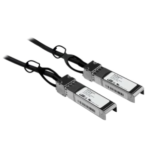 StarTech.com Cable de 3m Twinax Direct Attach SFP+ a SFP+ - 10G Compatible con Cisco SFP-H10GB-CU3M - DAC de Cobre SFP+ 10GbE - DAC Pasivo de Bajo Poder 10Gbps Firepower ASR920 ASR9000
