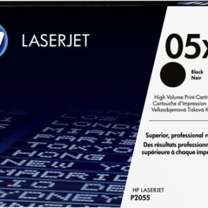 HP Cartucho de tóner original LaserJet 05X de alta capacidad negro