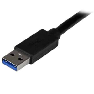 StarTech.com Adaptador de Vídeo Externo USB 3.0 a HDMI con Hub USB 1 Puerto – Tarjeta Gráfica Cable – 1080p