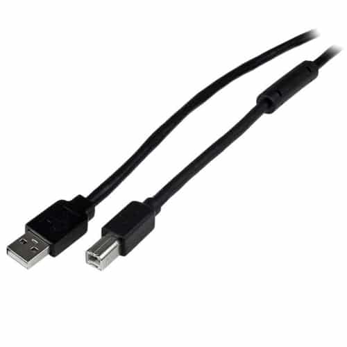 StarTech.com Cable 20 Metros 20m USB B Macho a USB A Macho Activo Amplificado USB 2.0 - Impresora StarTech.com Cable 20 Metros 20m USB B Macho a USB A Macho Activo Amplificado USB 2.0 – Impresora
