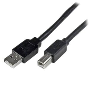 StarTech.com Cable 20 Metros 20m USB B Macho a USB A Macho Activo Amplificado USB 2.0 - Impresora StarTech.com Cable 20 Metros 20m USB B Macho a USB A Macho Activo Amplificado USB 2.0 – Impresora