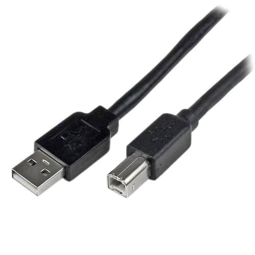 StarTech.com Cable 20 Metros 20m USB B Macho a USB A Macho Activo Amplificado USB 2.0 - Impresora StarTech.com Cable 20 Metros 20m USB B Macho a USB A Macho Activo Amplificado USB 2.0 – Impresora