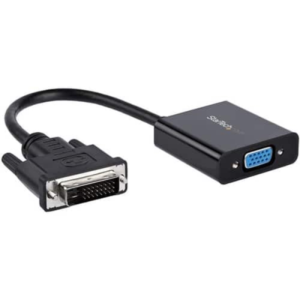 StarTech.com Adaptador Conversor Convertidor Activo de Vídeo DVI-D a VGA – Cable – 1080p – 1920×1200