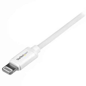 StarTech.com Cable 1m Lightning 8 Pin a USB A 2.0 para Apple iPod iPhone 5 iPad - Blanco StarTech.com Cable 1m Lightning 8 Pin a USB A 2.0 para Apple iPod iPhone 5 iPad – Blanco
