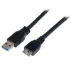 StarTech.com Cable Certificado 1m USB 3.0 Super Speed SS Micro USB B Macho a USB A Macho Adaptador - Negro StarTech.com Cable Certificado 1m USB 3.0 Super Speed SS Micro USB B Macho a USB A Macho Adaptador - Negro
