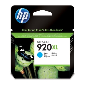 HP Cartucho de tinta original 920XL de alta capacidad cian