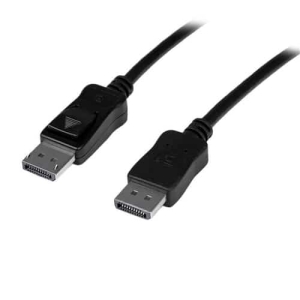 StarTech.com Cable de 15m DisplayPort Activo -Cable DisplayPort Ultra HD 4K – Cable DP Largo para Proyector o Monitor – con Conectores con Pestillo