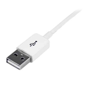 StarTech.com Cable de 1m de Extensión Alargador USB 2.0 – Macho a Hembra USB A – Extensor – Blanco