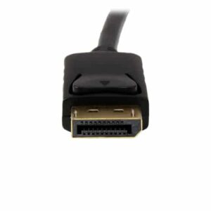 StarTech.com Cable de 1,8m DisplayPort a VGA – Cable Adaptador Activo de DisplayPort a VGA – Vídeo 1080p – Cable de Monitor DP a VGA – Convertidor DP 1.2 a VGA – Conector DP con Pestillo