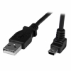 StarTech.com Cable Adaptador 1m USB A Macho a Mini USB B Macho Acodado en Ángulo hacia Arriba StarTech.com Cable Adaptador 1m USB A Macho a Mini USB B Macho Acodado en Ángulo hacia Arriba