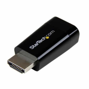 StarTech.com Adaptador Conversor de Vídeo HDMI a VGA – Convertidor Portátil – DB15 – 1920×1200