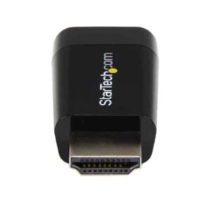 StarTech.com Adaptador Conversor de Vídeo HDMI a VGA - Convertidor Portátil - DB15 - 1920x1200 StarTech.com Adaptador Conversor de Vídeo HDMI a VGA – Convertidor Portátil – DB15 – 1920×1200