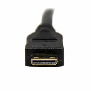 StarTech.com Cable de 2m Mini HDMI a DVI – Cable DVI-D a HDMI (1920x1200p) – Mini HDMI Macho de 19 Pines a DVI-D Macho – Cable Adaptador para Monitor Digital – Adaptador Mini HDMI a DVI