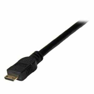 StarTech.com Cable de 2m Mini HDMI a DVI – Cable DVI-D a HDMI (1920x1200p) – Mini HDMI Macho de 19 Pines a DVI-D Macho – Cable Adaptador para Monitor Digital – Adaptador Mini HDMI a DVI