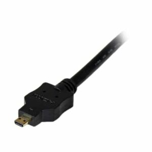StarTech.com Cable de 1m Adaptador Conversor Micro HDMI a DVI-D para Tablet y Teléfono Móvil – Convertidor de Vídeo para Dispositivos Micro HDMI Tipo D a DVI-D Monoenlace
