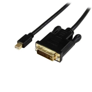 StarTech.com Cable de 91cm Adaptador Activo de Vídeo Externo Mini DisplayPort a DVI – 1920×1200 – Negro