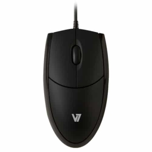 V7 Mouse ottico USB LED – negro