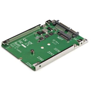 StarTech.com Adaptador Conversor SSD M.2 NGFF a SATA de 2,5 Pulgadas – Convertidor M2 a SATA